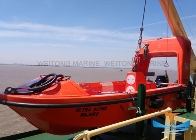 耐食性6.0-7.3mの証明される速い救命ボートの救助艇DNV長さ