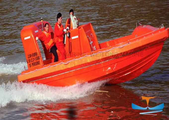 SOLASの承認によって補強されるプラスチックが付いている高速救命ボートの救助艇