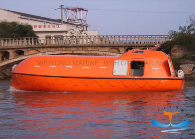 滑らかな表面との全く封じられた救命ボートの救助艇の高い耐久性