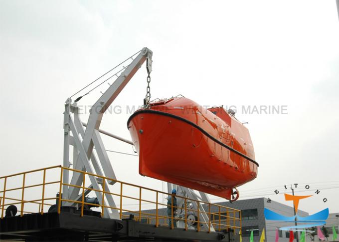水力のモーター救助艇のダビット、海洋のダビット クレーンを回転する単一の腕
