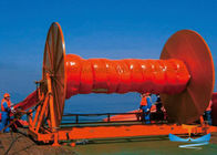 オレンジ オイルの原子格納容器ブーム、浮遊オイル フェンス頑丈で適用範囲が広いPUの布