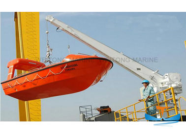 中国 単一の腕の速度を高く上げる負荷18 M/Minを高く上げる速い救助艇のダビット14kn 工場